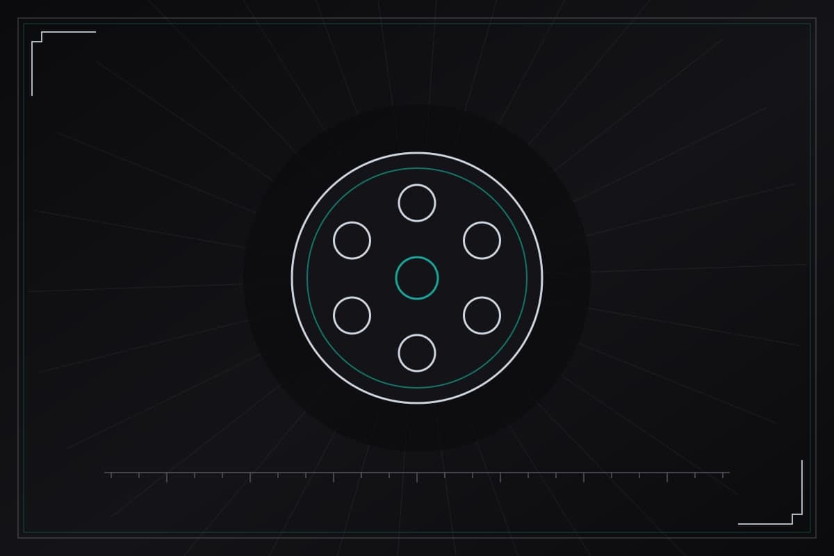 Schematic plate showing a connector face with pin positions - original illustration