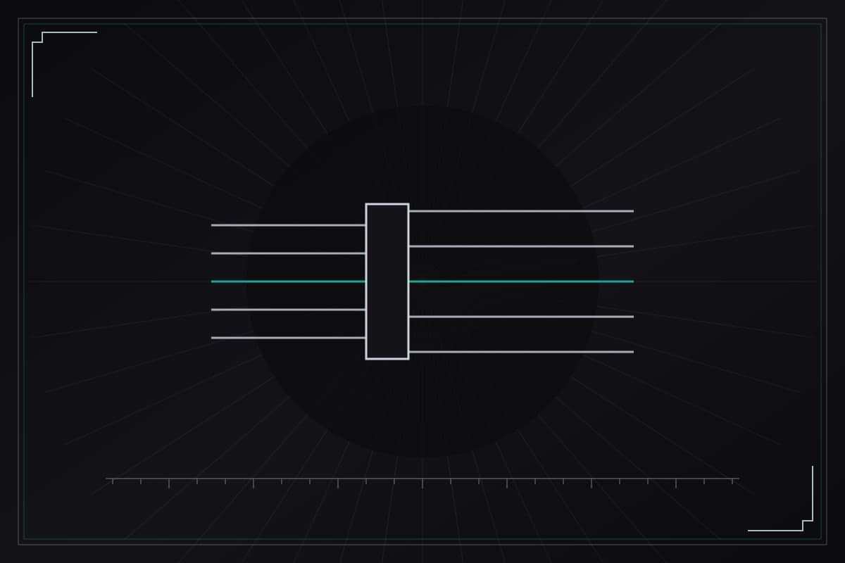 Schematic plate showing conductors routed through a junction - original illustration
