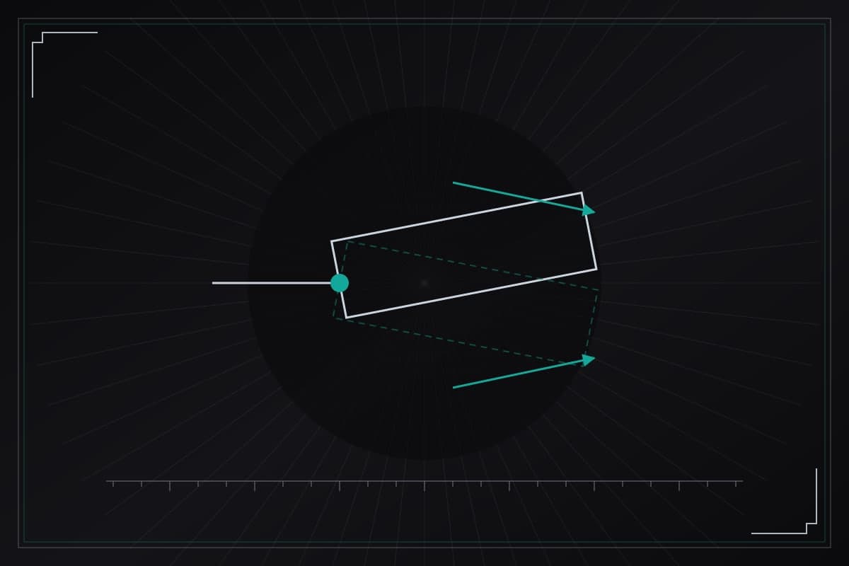 Schematic plate showing growing yaw oscillation about a trailer coupling - original illustration