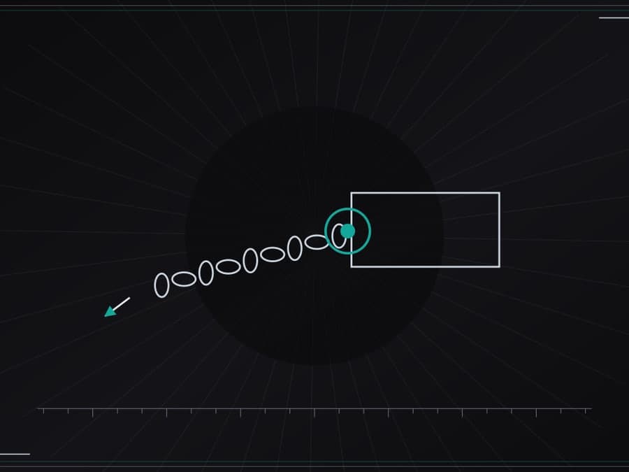 Schematic plate showing a breakaway switch circuit - original illustration, not a product photo