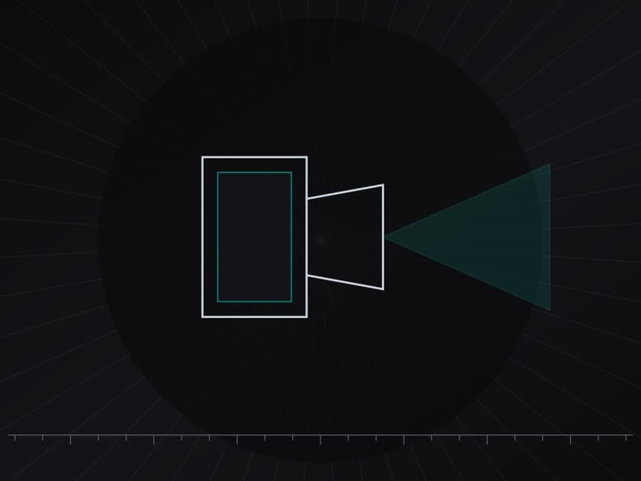 Schematic plate showing a clip-on mirror extension - original illustration, not a product photo