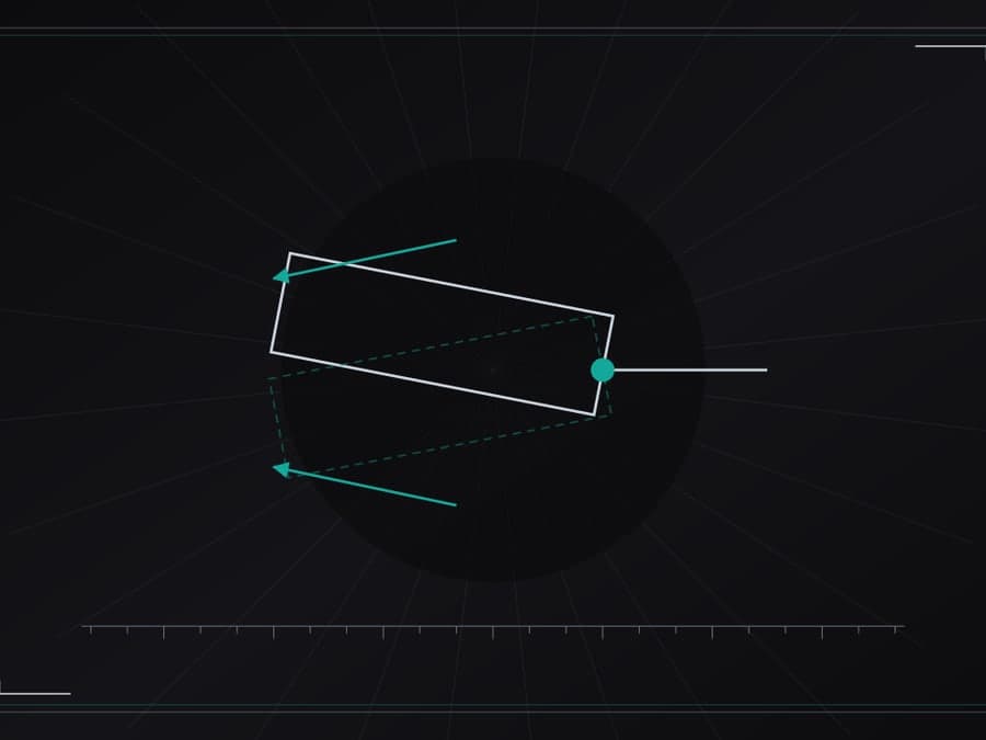 Schematic plate showing a friction sway bar between tongue and ball mount - original illustration, not a product photo