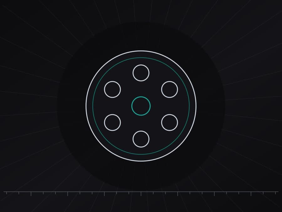 Schematic plate showing a 7-blade to 4-flat adapter - original illustration, not a product photo