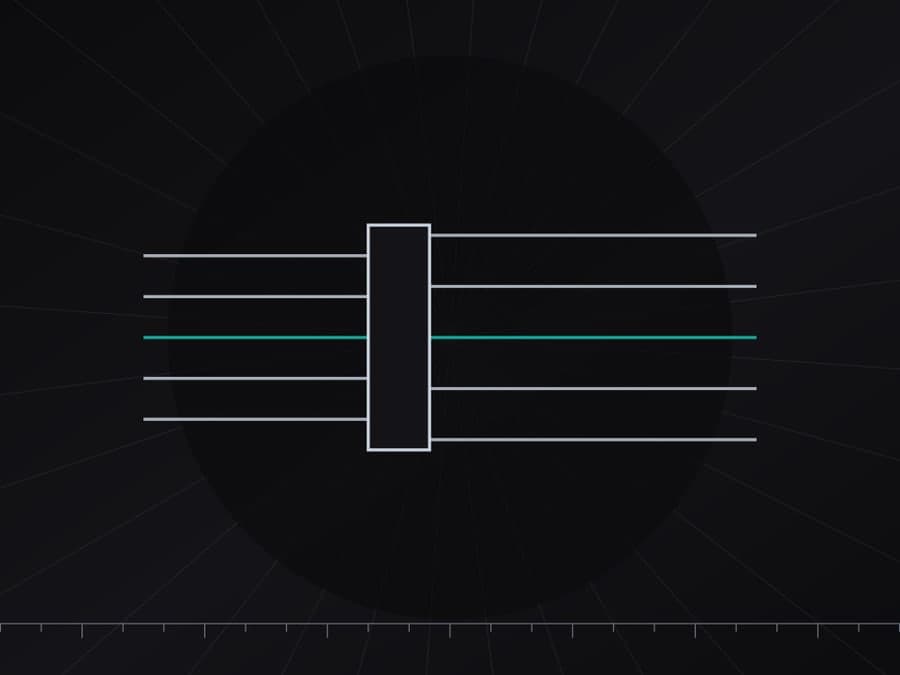 Schematic plate showing a trailer lighting circuit - original illustration, not a product photo
